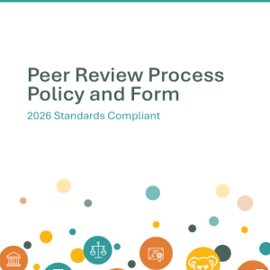 Peer Review Process Policy and Form